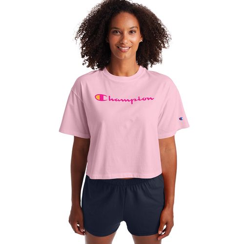 Remera Champions Corta Dep Small Logo Mujer