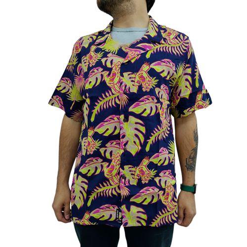 Camisa Santa Cruz Cabana Hawaiana Loose Hombre