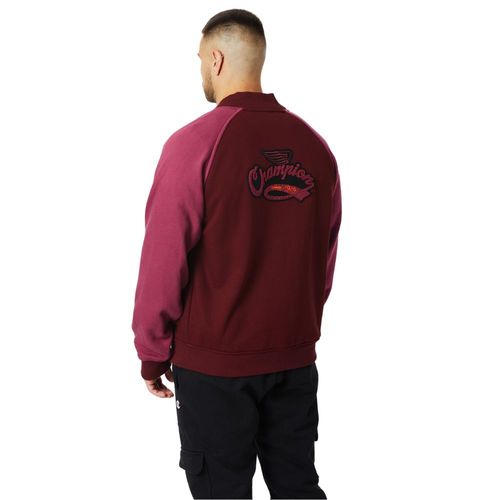 Campera Champion Superfleece Letterman Hombre