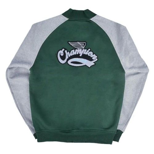 Campera Champion Superfleece Letterman Hombre