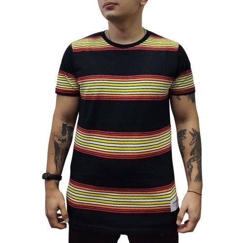 Remera Family Stripped Hombre