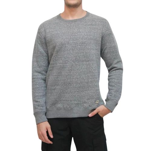 Buzo Althon Midgrey Solid Fleece Crew Hombre