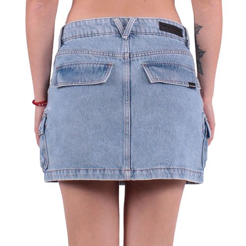 Pollera Volcom Cargo Extra Mini Mujer