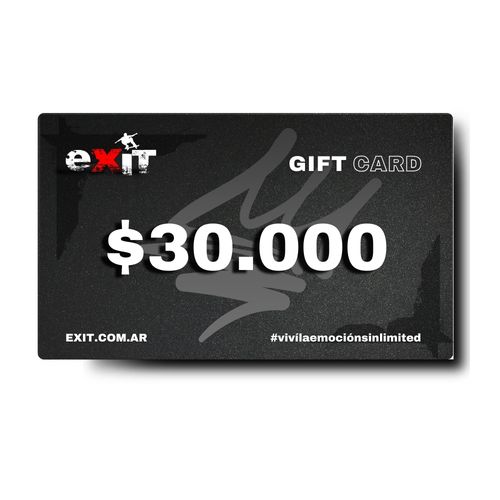 Gift Card de $30.000