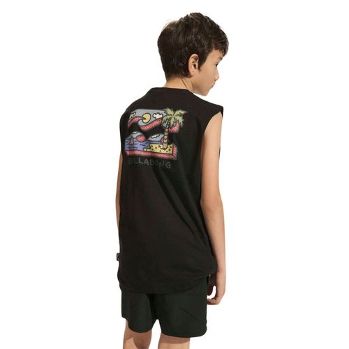 Musculosa Niño Billabong Palms Wave