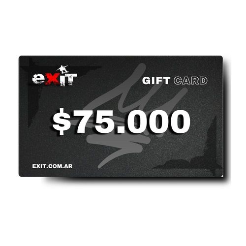 Gift Card de $75.000