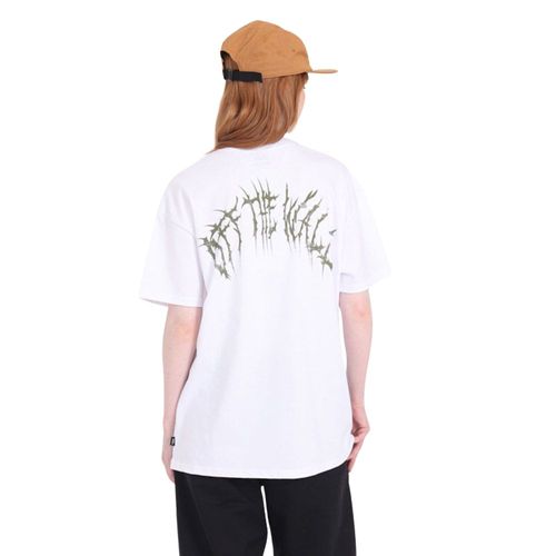 Remera Mujer Vans Metal University Oversized Ss