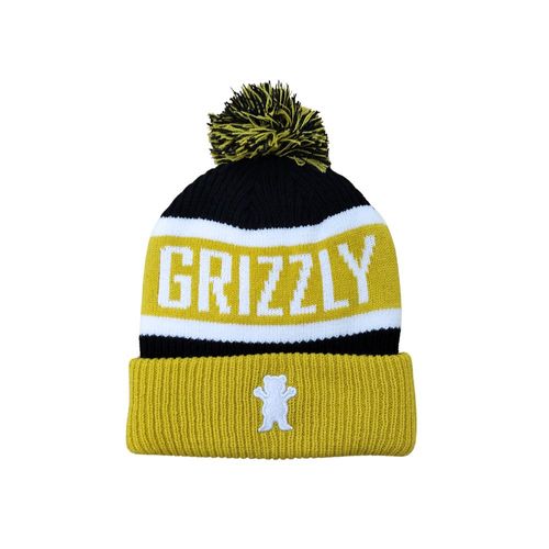 Beanie Unisex Grizzly Season Gold