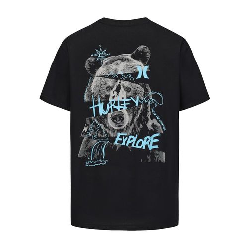 Remera Hombre Hurley Split Bear Ss