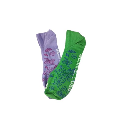 Medias Dc Flower No Show Open X2