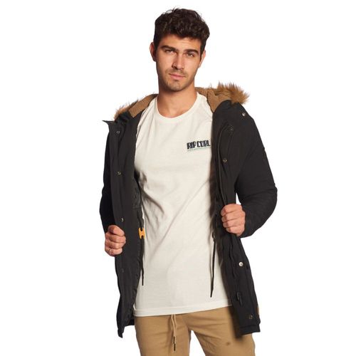 Campera Hombre Rip Curl Jk Parka Nylon Piel