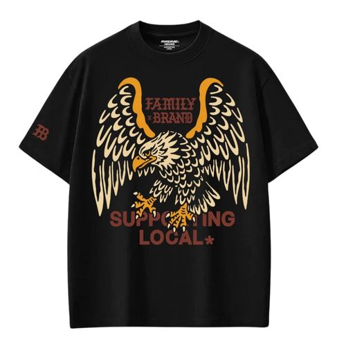 Remera Hombre Family Brand Iron