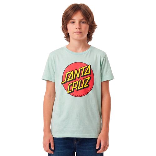 Remera Niño Santa Cruz Classic Dot Chest