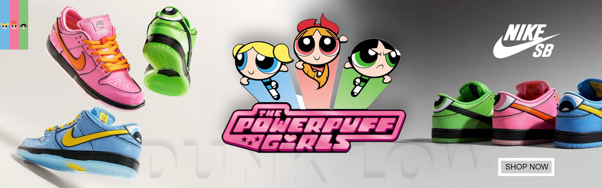 NIKE SB THE POWERPUFF GIRLS​