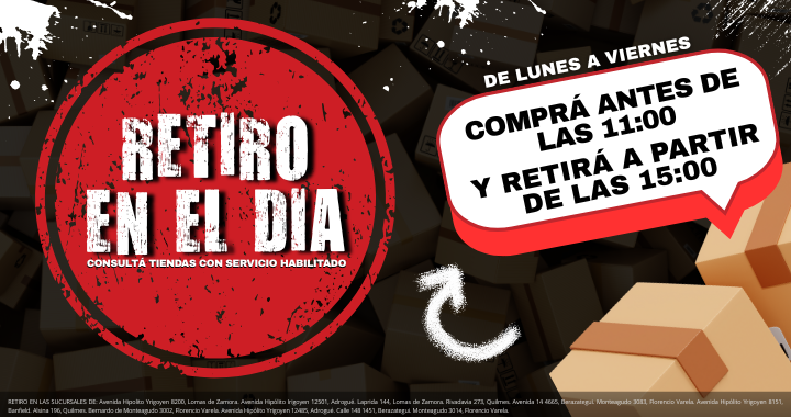 RETIRO EN EL DÍA
