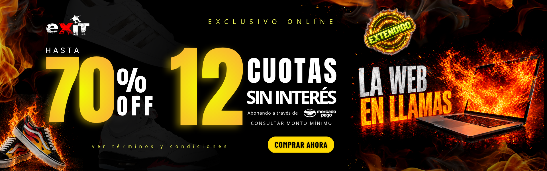 LA WEB EN LLAMAS